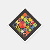 Rosh Hashanah Personalisiert jüdisch Neujahr Napki Serviette (Ecke)