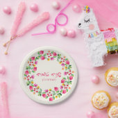 Rosh Hashanah Plate Pappteller (Party)