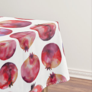 Rosh Hashanah Pomegranates jüdisches Herbstdekor Tischdecke