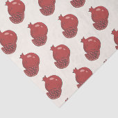 Rosh Hashanah Red Pomegranates Grunge Style Seidenpapier (Ausschnitt)