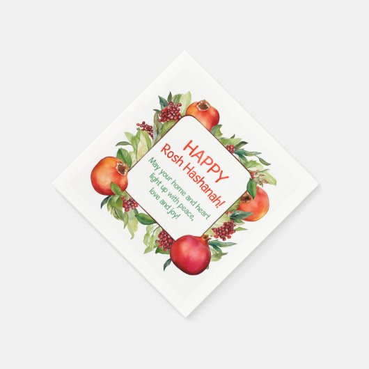 Rosh Hashanah Serviette (Ecke)