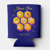 Rosh Hashanah SHANA TOVA Dosenkühler (Rückseite)