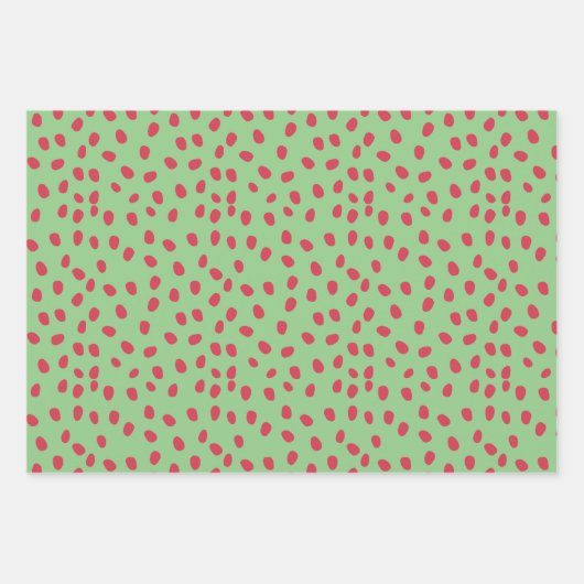 Rosh Hashanah | Shana Tova Fun & Festive Style 3 Geschenkpapier Set (Vorderseite)