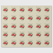 Rosh Hashanah Shanah Tovah Pomegranate Geschenkpapier (Flach)