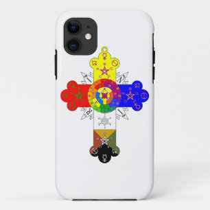 Rosicrucian Rosen-Kreuz Lamen iPhone Fall Case-Mate iPhone Hülle