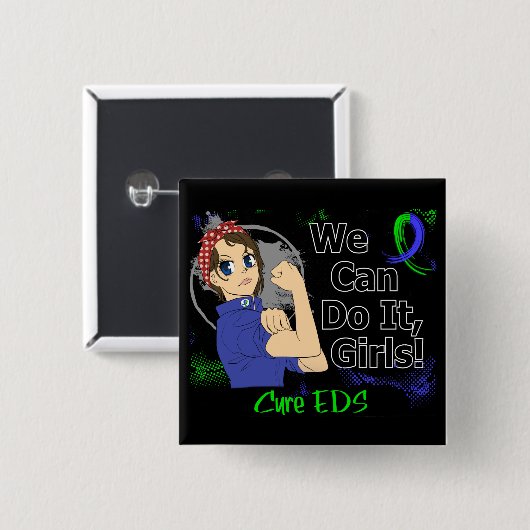 Rosie Anime WCDI EDS Button (Vorne & Hinten)