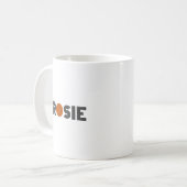 Rosie Basketball Kaffeetasse (Vorderseite Links)