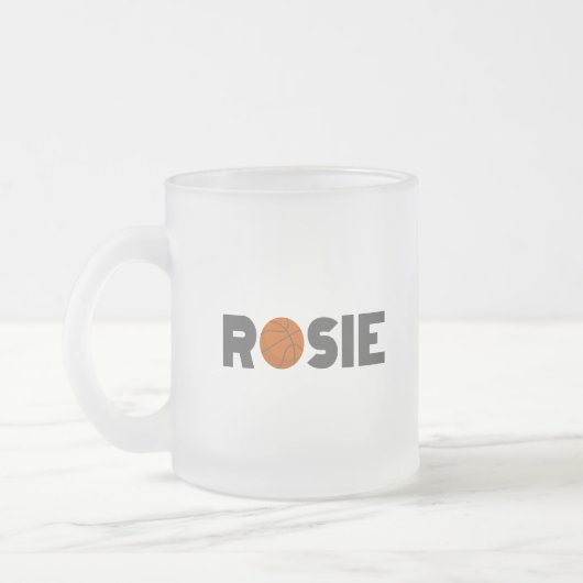 Rosie Basketball Mattglastasse (Links)