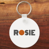 Rosie Basketball Schlüsselanhänger (Vorderseite)
