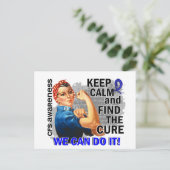 Rosie Behalt Calm CFS.png Postkarte (Stehend Vorderseite)