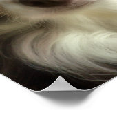 Rosie-Closeup Poster (Ecke)