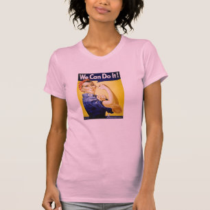 Rosie das Nieteneinschläger-Rosa T-Shirt