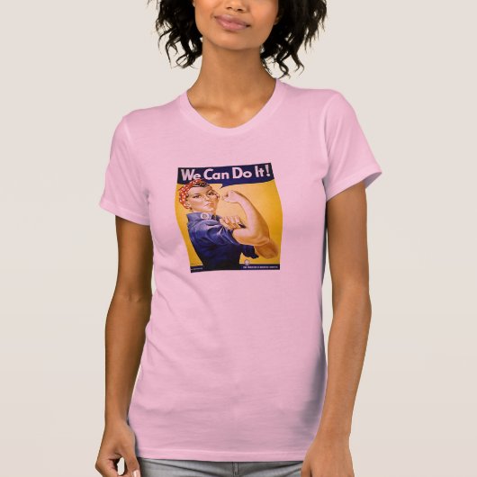 Rosie das Nieteneinschläger-Rosa T-Shirt (Vorderseite)