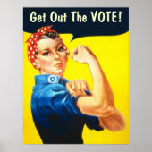 Rosie das Riveter GOTV Poster (Vorne)
