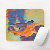 Rosie das Schwein Mousepad (Mit Mouse)