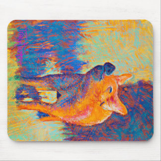 Rosie das Schwein Mousepad