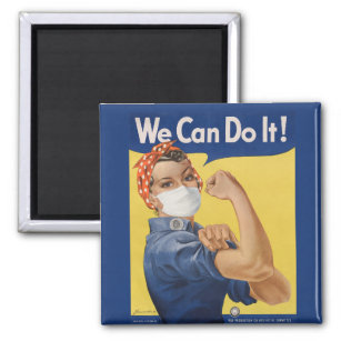 Rosie den Riveter "Wir können es schaffen!" Förder Magnet