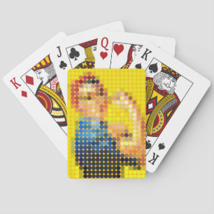 Rosie den Riveter "Wir können es schaffen" pixeldo Spielkarten