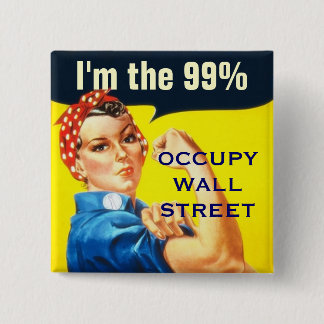 Rosie der Knopf des Nieteneinschlägers OWS Button