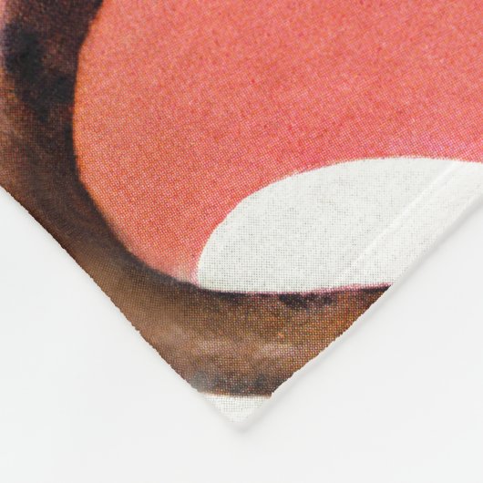 Rosie der Nieteneinschläger Fleecedecke (Ecke)