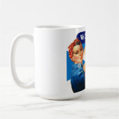 Rosie der Nieteneinschläger für schottische Kaffeetasse (Links)