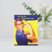 Rosie der Nieteneinschläger können wir Einladung (Stehend Vorderseite)