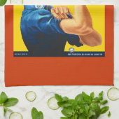 Rosie der Nieteneinschläger können wir ihn tun Handtuch (Gefaltet)