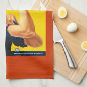 Rosie der Nieteneinschläger können wir ihn tun Handtuch (Viertel Falte)