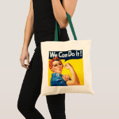 Rosie der Nieteneinschläger können wir ihn tun Tragetasche (Vorderseite (Produkt))