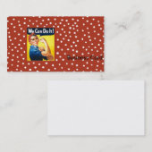 Rosie der Nieteneinschläger Visitenkarte (Vorne/Hinten)