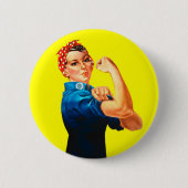 Rosie der Nieteneinschläger - wir können ihn, Button (Vorderseite)