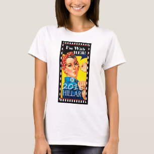 Rosie der Nieteneinschlägereinzigartige HillaryT T-Shirt