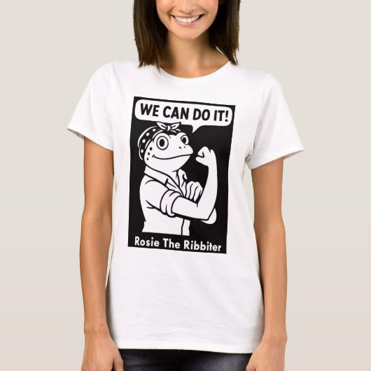 Rosie der Quakfrosch T-Shirt (Vorderseite)