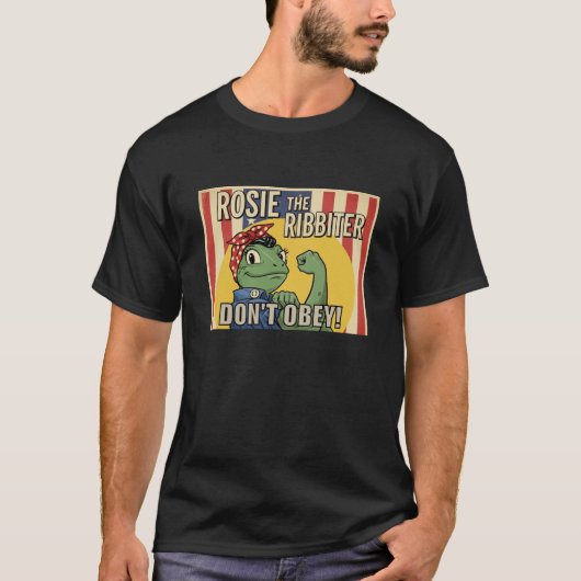 Rosie der Quakfrosch T-Shirt (Vorderseite)