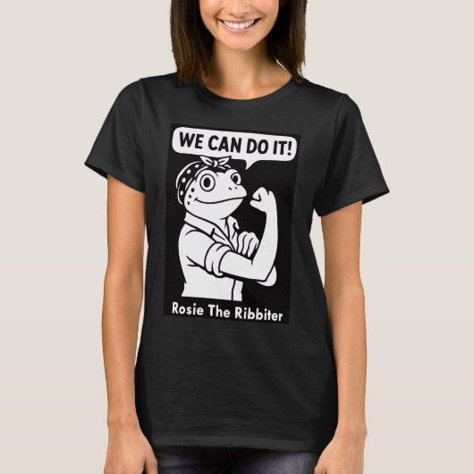 Rosie der Ribbiter T-Shirt (Vorderseite)