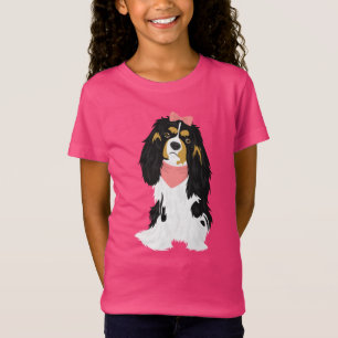 Rosie der rosa unbekümmerte Königcharles Spaniel T-Shirt