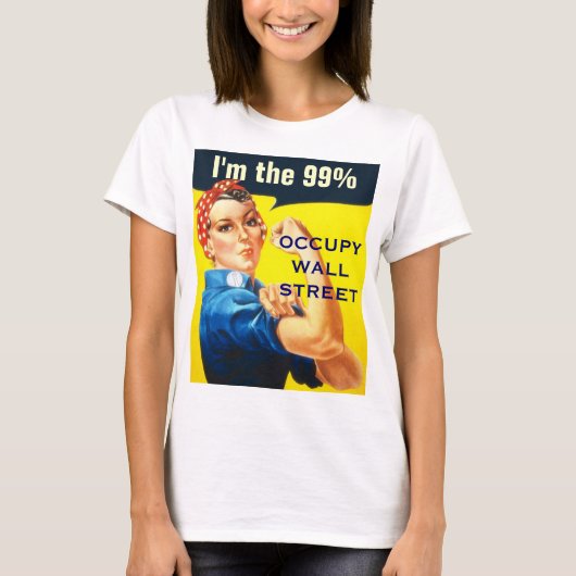 Rosie der T - Shirt des Nieteneinschlägers OWS (Vorderseite)