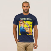 Rosie der T - Shirt des Nieteneinschlägers OWS (Vorne ganz)