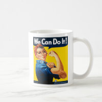 Rosie die Nieteneinschläger-Geschenk-Tasse