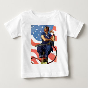 "Rosie die Nieterin" Baby T-shirt