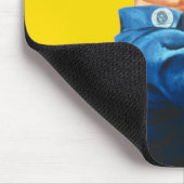 Rosie die Nieterin Mousepad (Ecke)