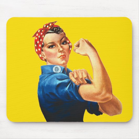 Rosie die Nieterin Mousepad (Vorne)