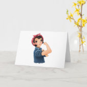 Rosie die Nietfrauen können wir es tun! II. Karte (Gelbe Blume)