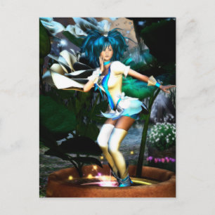 Rosie Elvin Fantasy Anime Postkarte