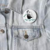 Rosie Fights Ovarialkrebs Survivor Button (Beispiel)