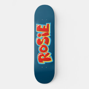 Rosie graffiti skateboard