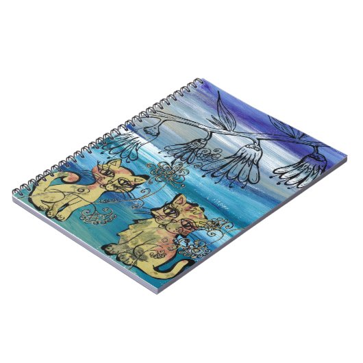 Rosie Kätzchen Notizblock (Linke Seite)