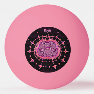 ROSIE ~ Leicht erkannt ~ PINK LILA ~ Tischtennisball