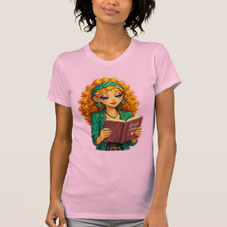 Rosie Max Cartoon Mädchen T-Shirt – Süße Orange Lo