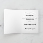 Rosie Nieteneinschläger - Geburtstag, werden wir Karte (Innenseite)